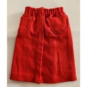 Vintage Barbie United Airlines "Get-Up & Go" Fashion Red Skirt #7703 (1972-75)